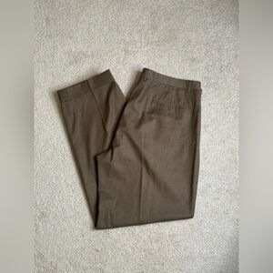 Brown Dress Pants with Classic Design